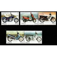 Malaysia 2003 - Motociclete, serie neuzata