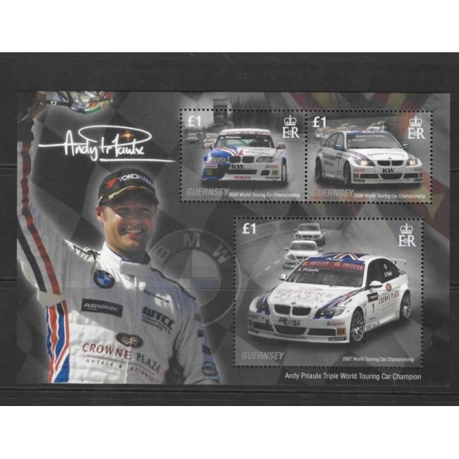 Guernsey 2006 - Motorsport, mașini de curse, serie neuzata