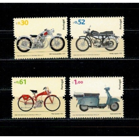 Portugalia 2007 - Motociclete, serie neuzata