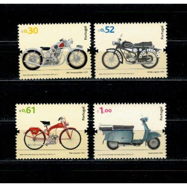 Portugalia 2007 - Motociclete, serie neuzata