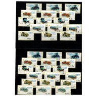 Spania 2003 - Mașini de epoca, timbre autocolant neuzate