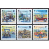 Guernsey 2008 - Mașini de epoca, serie neuzata