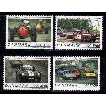 Danemarca 2006 - Mașini de curse, serie neuzata