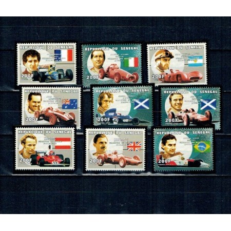 Senegal 1999 - Formula 1, piloți, serie neuzata