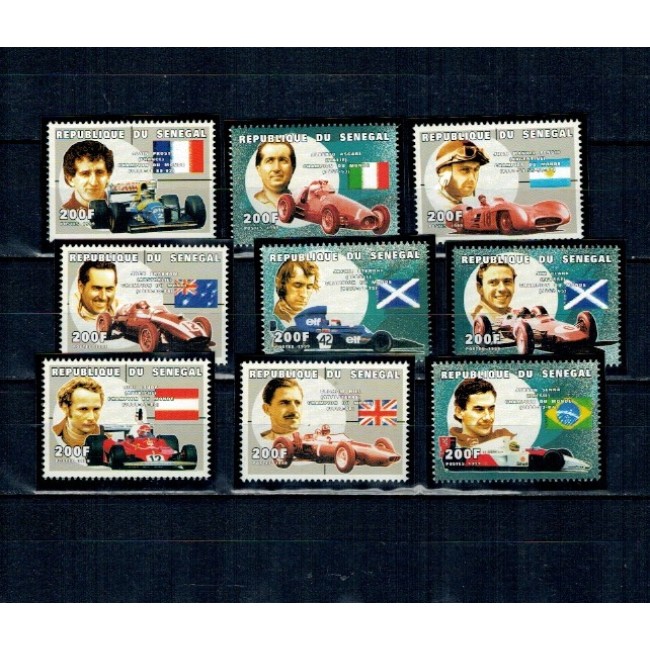 Senegal 1999 - Formula 1, piloți, serie neuzata