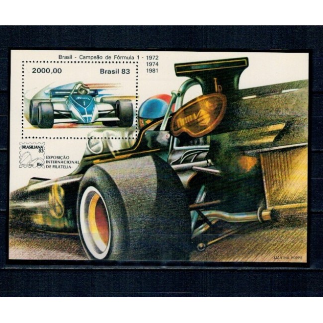 Brazilia 1983 - Formula 1, curse de mașini, colita neuzata