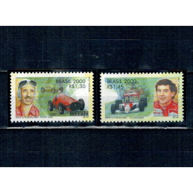 Brazilia 2000 - Curse de mașini, piloți, serie neuzata