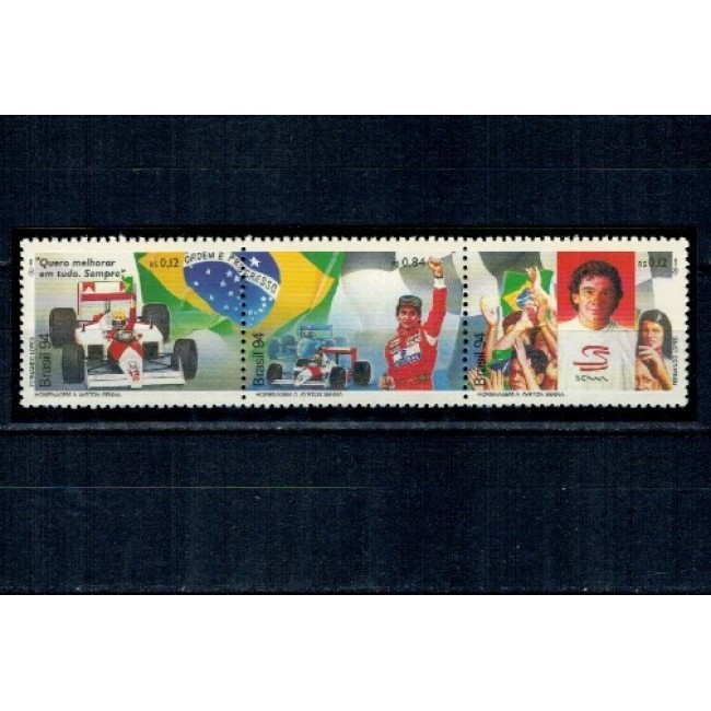 Brazilia 1994 - Formula 1, Ayrton Senna, serie neuzata