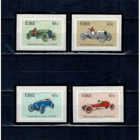 Irlanda 2003 - Mașini de epoca, serie timbre autocolant, neuzate
