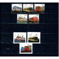 Portugalia 2010 - Transport urban, serie neuzata, cu timbrele autocolant