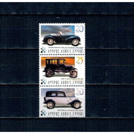 Cipru 2003 - Mașini de epoca, serie neuzata