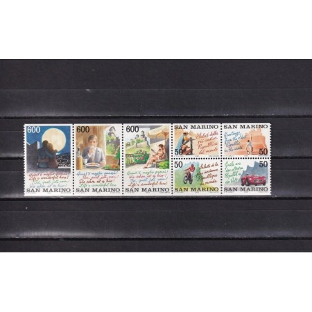 San Marino 1992 - Turism, serie neuzata