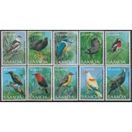 Samoa 1988 - Păsări, serie neuzata