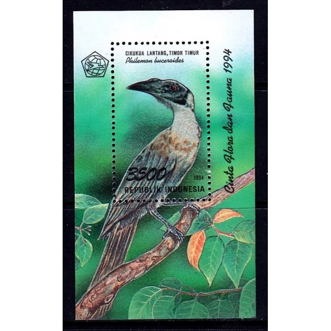 Indonesia 1994 - Păsări, colita neuzata