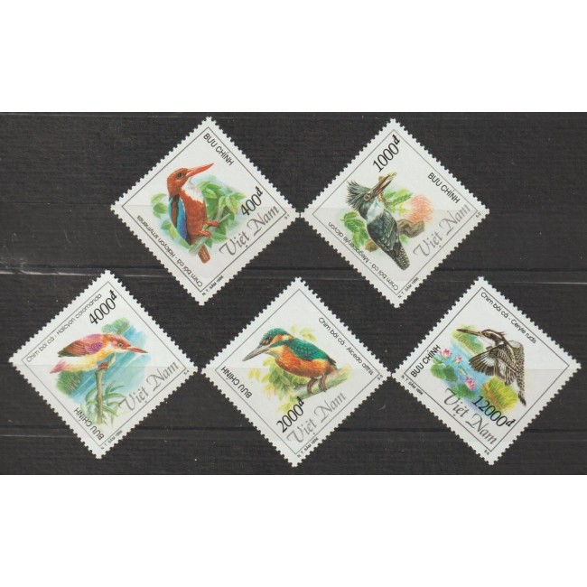 Vietnam 1996 - Păsări, serie neuzata