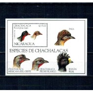 Nicaragua 1994 - Păsări, colita neuzata