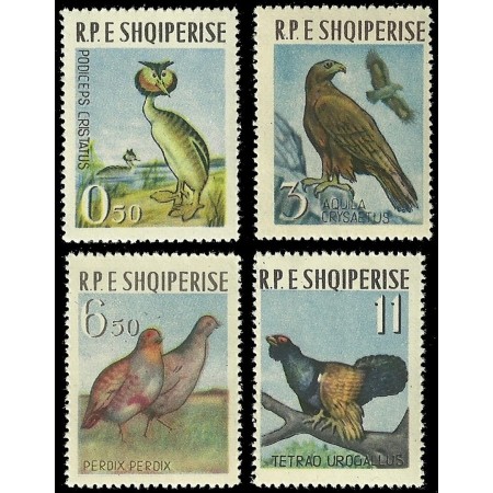 Albania 1963 - Păsări, fauna, serie neuzata