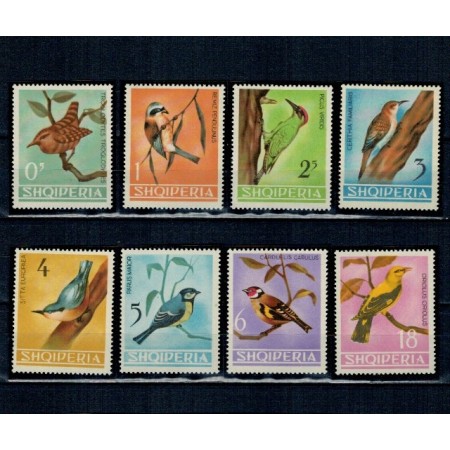 Albania 1964 - Păsări, serie neuzata