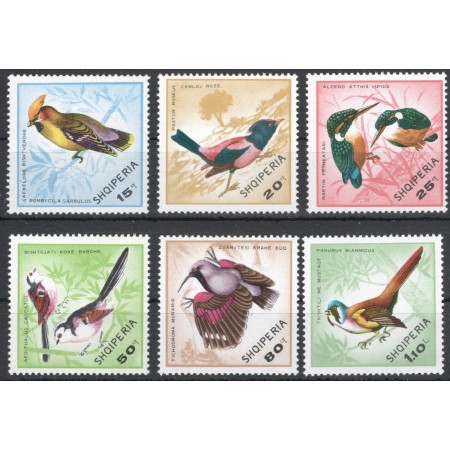 Albania 1968 - Păsări, serie neuzata