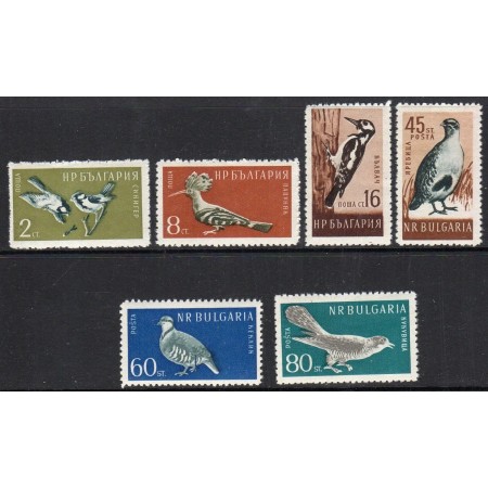 Bulgaria 1959 - Păsări, fauna, serie neuzata