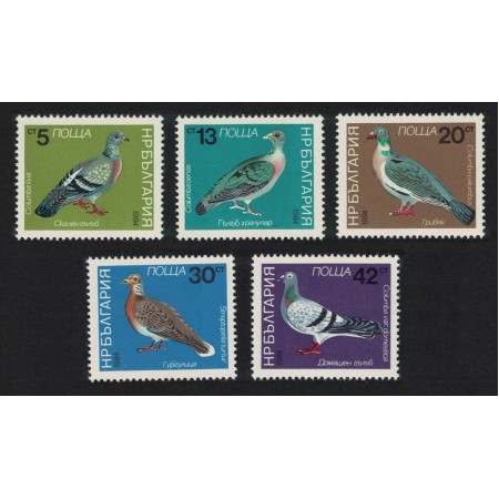 Bulgaria 1984 - Porumbei, serie neuzata
