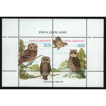 Turcia 1998 - Bufnite, bloc neuzat