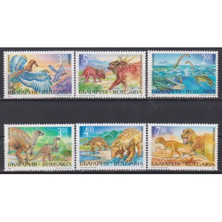 Bulgaria 1994 - Animale preistorice, serie neuzata