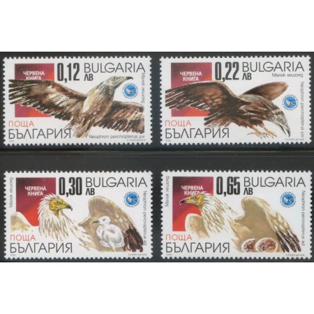 Bulgaria 2001 - Păsări, serie neuzata