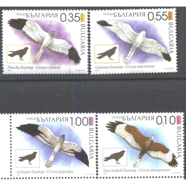 Bulgaria 2006 - Păsări, serie neuzata