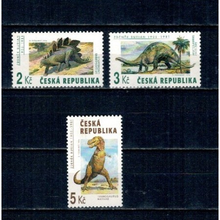 Cehia 1994 - Animale preistorice, serie neuzata