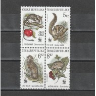 Cehia 1996 - Fauna WWF, serie neuzata