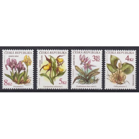 Cehia 1997 - Flori, flora, serie neuzata