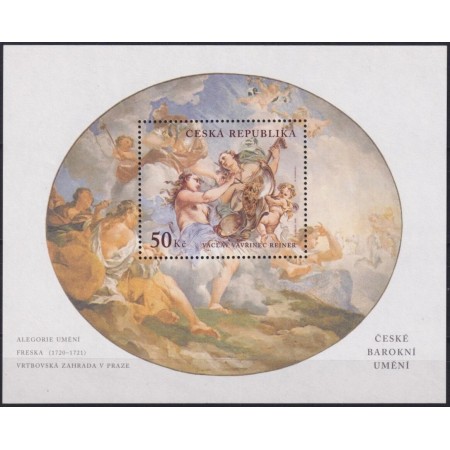 Cehia 2001 - Arta baroc, bloc neuzat