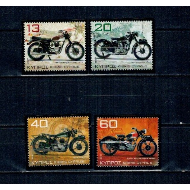 Cipru 2007 - Motociclete, serie neuzata