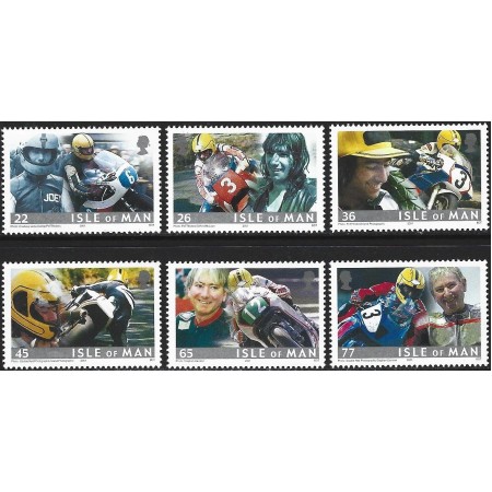 Isle of Man 2001 - Motociclete, motociclism, serie neuzata