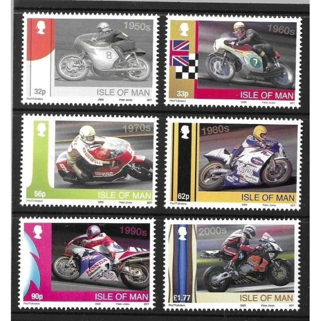 Isle of Man 2009 - Motociclete, motociclism, serie neuzata