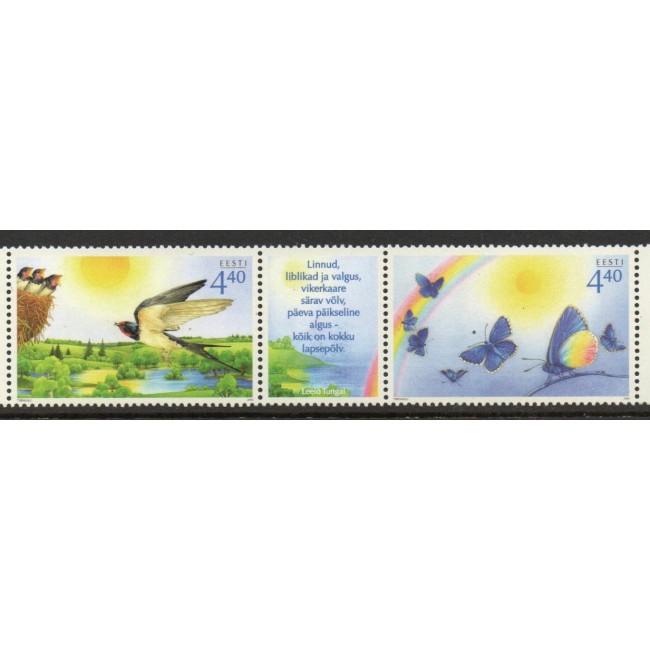 Estonia 2005 - Ziua Internaționala a copiilor, serie neuzata