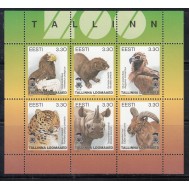 Estonia 1997 - Fauna, animale, Zoo Tallin, bloc neuzat