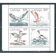 Letonia 1992 - Păsări, bloc neuzat