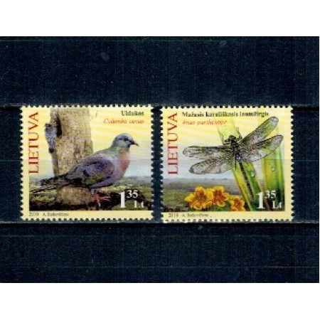 Lituania 2010 - Fauna, serie neuzata
