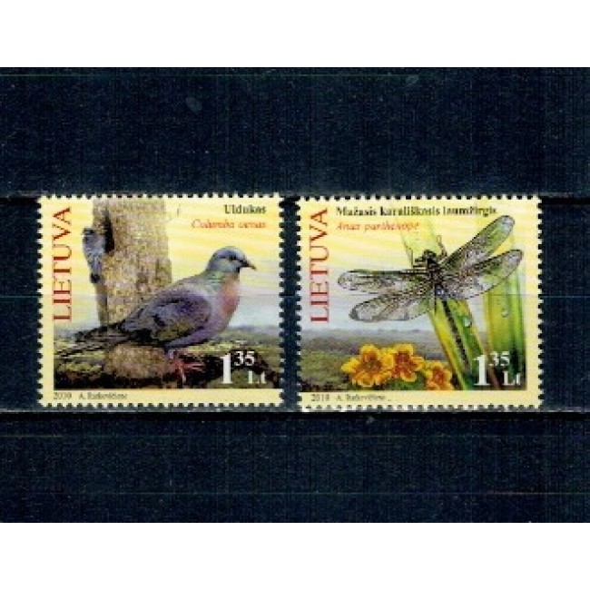 Lituania 2010 - Fauna, serie neuzata