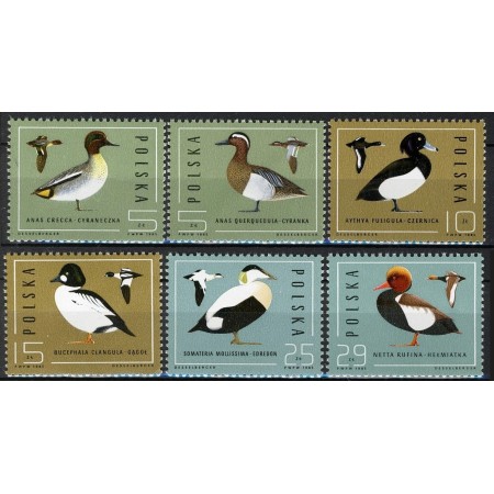 Polonia 1985 - Păsări, rate, serie neuzata