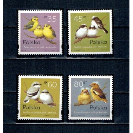 Polonia 1995 - Păsări, serie neuzata