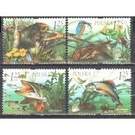 Polonia 2004 - Flora si fauna, serie neuzata