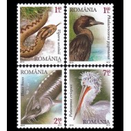2010 - Fauna Dunăreana Ocrotita, serie neuzata