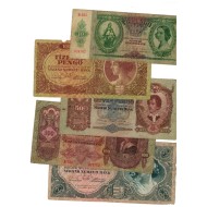 Ungaria 1930-1946 - Lot 5 bancnote circulate