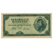 Ungaria 1946 - 100.000.000 milpengo, aproape necirculata