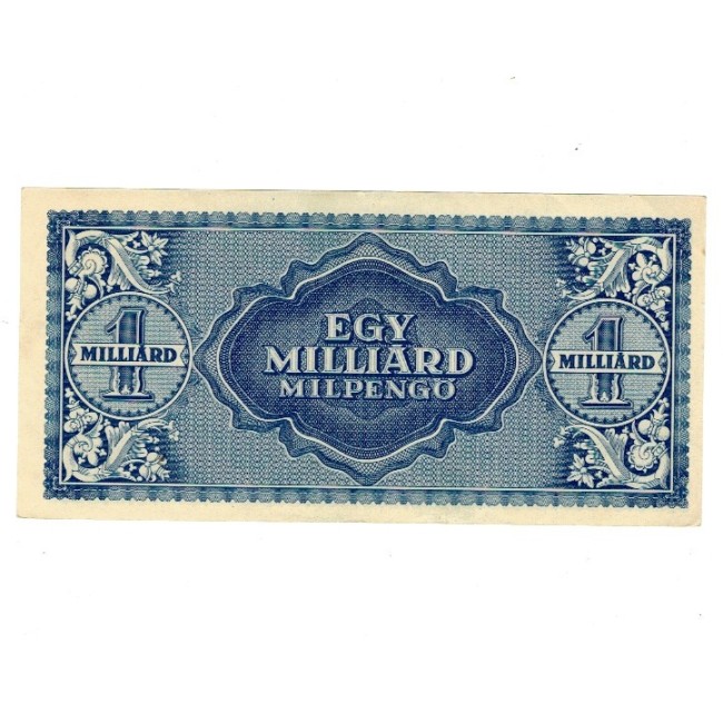 Ungaria 1946 - 1.000.000.000 milpengo, aproape necirculata