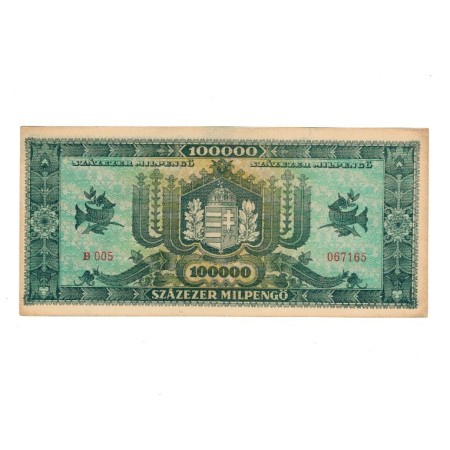 Ungaria 1946 - 100.000 milpengo, aproape necirculata