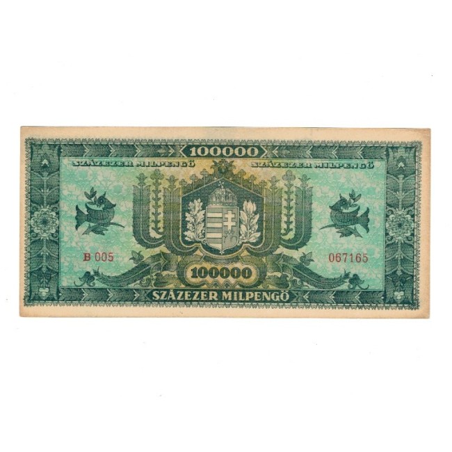 Ungaria 1946 - 100.000 milpengo, aproape necirculata
